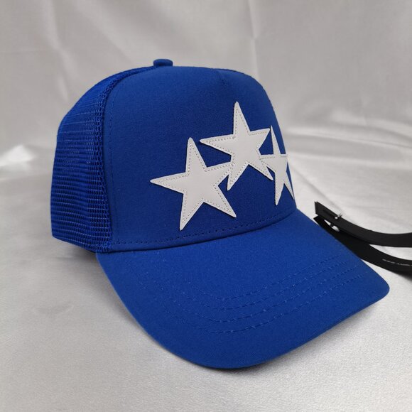 Unisex Amiri Blue Trucker Hat - Picture 4 of 9